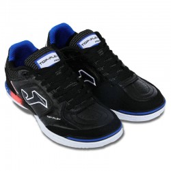 Футзалки для міні-футболу Joma Top Flex 45-EUR/44-UKR, чорний-синій, код: TOPS2531IN_44 Футзалки для міні-футболу Joma Top Flex 45-EUR/44-UKR, чорний-синій, код: TOPS2531IN_44