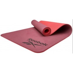 Двосторонній килимок для йоги Reebok Double Sided Yoga Mat 1730х610х4 мм, червоний, код: 885652020855
