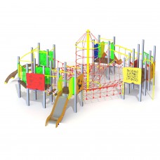 Канатний лабіринт Miros 9170х7510х3110 мм, код: LK239 Канатний лабіринт Miros 9170х7510х3110 мм, код: LK239