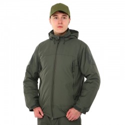 Куртка тактична Tactical L, оливковий, код: TY-9408_LOL