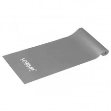 Еспандер стрічка LiveUp Aerobic Band X-Heavy 2000х150х0,6 мм (16кг), сірий, код: 6951376105445