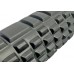 Масажний ролик EasyFit Grid Roller v.2.1 450х145 мм, чорний, код: EF-2027-BK-EF