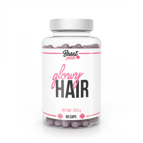 Комплекс для жінок BeastPink Glowy Hair 90 капсул, код: 8586022216381