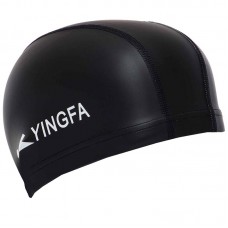 Шапочка для плавання Yingfa, чорний, код: C0078_BK