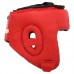 Шолом боксерський відкритий шкіряний Hard Touch S, червоний, код: BO-4232_SR