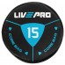 Мішок обтяжувач для функціонального тренінгу Power Bag LiveUp 15кг, чорний-сірий, код: LP8120-15
