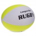 М"яч для регбі PlayGame Rugby Liga ball №9 білий-салатовий, код: RG-0391_WLG-S52