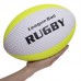 М"яч для регбі PlayGame Rugby Liga ball №9 білий-салатовий, код: RG-0391_WLG-S52