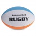 М"яч для регбі PlayGame Rugby Liga ball №9 білий-салатовий, код: RG-0391_WLG-S52