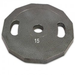 Диски сталеві UR Newt з хватом пофарбовані 15кг (d-52мм), код: NT-5221-15-S52