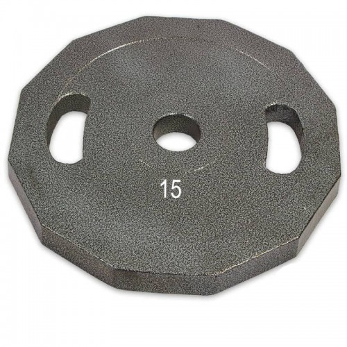 Диски сталеві UR Newt з хватом пофарбовані 15кг (d-52мм), код: NT-5221-15-S52