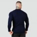 Футболка чоловіча з довгим рукавом GymBeam FIT Long Sleeve M, синій, код: 120323-GB