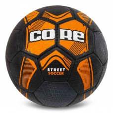 М"яч для вуличного футболу Core Street Soccer №5, чорний-білий, код: FB-7943