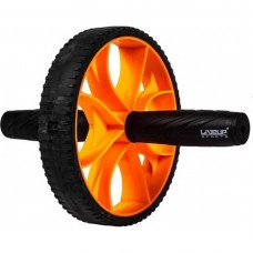 Ролик для пресу LiveUp Exercise Wheel 17 см, чорний-помаранчевий, код: 6951376108057