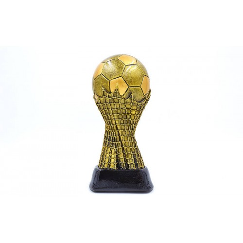 Статуетка нагородна спортивна PlayGame Футбольний м"яч 200х90х80 мм, код: C-1255-B