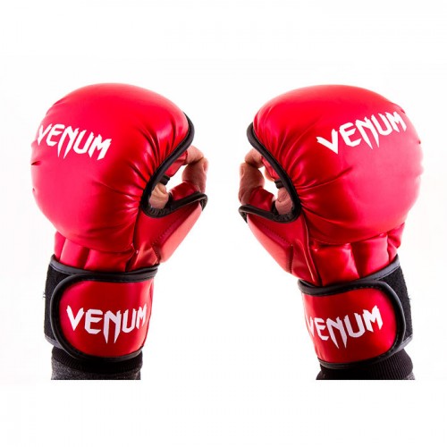 Рукавички Venum MMA 415 Flex L червоний, код: VM415-LR