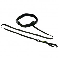 Поясний тренажер для плавання MadWave Belt Trainer 2,1м, чорний, код: M077105-S52