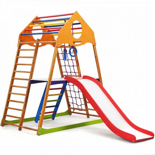 Ігровий дитячий куточок PLAYBABY KindWood Plus 2, код: SB-IG28 Ігровий дитячий куточок PLAYBABY KindWood Plus 2, код: SB-IG28