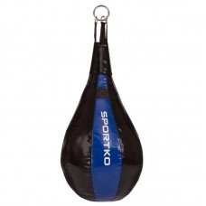 Груша боксерська підвісна Sportko 600x450 мм чорний-синій, код: GP-4_BKBL-S52 Груша боксерська підвісна Sportko 600x450 мм чорний-синій, код: GP-4_BKBL-S52