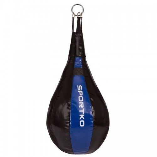 Груша боксерська підвісна Sportko 600x450 мм чорний-синій, код: GP-4_BKBL-S52
