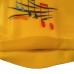 Шапочка для плавання SNS для довгого волосся KW-1Ж yellow Music, жовтий, код: 11315-SNS