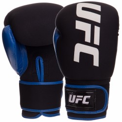 Рукавички боксерські UFC Pro Washable L синій, код: UHK-75016-S52