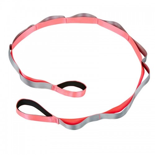Стрічка для розтяжки FitGo Stretch Strap рожевий, код: FI-8369_P