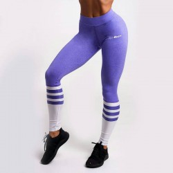 Легінси жіночі GymBeam Clothing String Violet L, фіолетовий-білий, код: 215034-GB