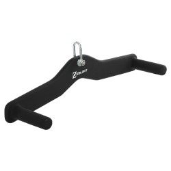 Рукоятка для тяги вниз з широким хватом Mdbuddy Lat Pull Down Bar нековзне покриття 520х100х150 мм, чорний, код: TA-5392 Рукоятка для тяги вниз з широким хватом Mdbuddy Lat Pull Down Bar нековзне покриття 520х100х150 мм, чорний, код: TA-5392