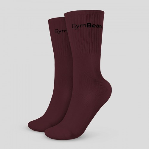Шкарпетки GymBeam ¾ Socks 3Pack Eggplant розмір XL/XXL (34-47), баклажаний, код: 310043-GB