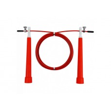 Швидкісна скакалка зі стальним тросом EasyFit Speed Cable Rope 3м, червона, код: EF-1423-R-EF