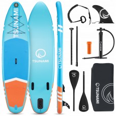 Надувна SUP дошка Tsunami 320 см з веслом Lagoon T02, блакитний, код: P-5907739314215