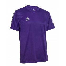 Футболка для матчів чоловіча Select Pisa Player Shirt s/s S, фіолетовий, код: 5703543228263