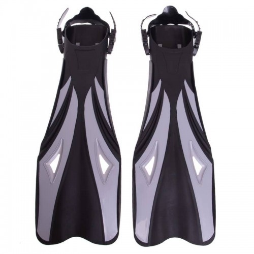 Ласти з відкритою п"ятою Record L-XL (42-45), чорний-сірий, код: PL-8398_LXLGR Ласти з відкритою п"ятою Record L-XL (42-45), чорний-сірий, код: PL-8398_LXLGR