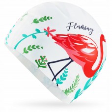 Шапочка для плавання Tsunami Flamingo Mix, код: P-5905973401920