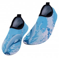 Аквашузи дитячі Skin Shoes FitGo Дельфін XL-32-33-19-19,5см, блакитний, код: PL-6963-BL_XL