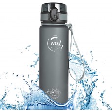 Спортивна пляшка для води WCG Grey 0.5 л, код: WCG Grey-001-IF