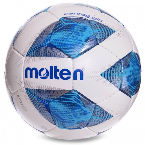 М"яч футбольний Molten №5 синій, код: F5A1711_BL