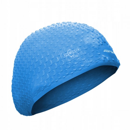 Шапочка для плавання SportVida синій, код: SV-DN0014-BLUE
