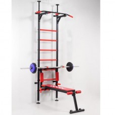 Шведська стінка Ladas Tornado Black, код: LA-41 Шведська стінка Ladas Tornado Black, код: LA-41