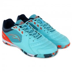 Взуття для футзалу чоловічі Maraton розмір 45, голубий-темно-синій-помаранчевий, код: 230506-3_45N