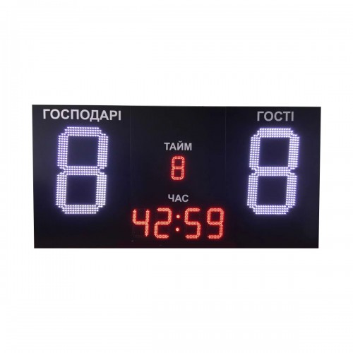 Табло для футболу LedPlay 3000х1500х50 мм, код: 07543-ST