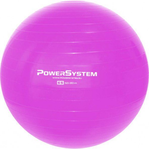 М"яч для фітнесу Power System Pro Gymball Pink 650 мм, код: 4012PI-0
