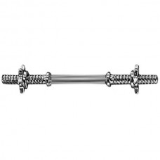 Ручка гантельна з замками HouseFit D = 30 mm, код: BR-35S Ручка гантельна з замками HouseFit D = 30 mm, код: BR-35S