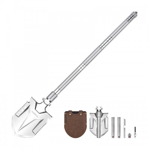 Лопата Naturehike Multifunctional outdoor shovel NH20GJ002, сріблястий, код: 6927595761847-AM