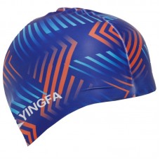 Шапочка для плавання Yingfa, синій-помаранчевий, код: C0080_BLOR
