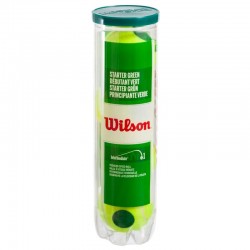 М"яч для великого тенісу Wilson Starter Play Green 4 шт, код: WRT137400