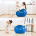 М"яч для фітнесу укріплений PowerPlay Premium 65см + насос, код: PP_4000_65cm_Blue