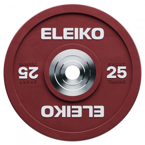 Диск тренувальний Eleiko Sport Training 25 кг, бордовий, код: 3062910-25-IA Диск тренувальний Eleiko Sport Training 25 кг, бордовий, код: 3062910-25-IA