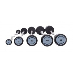 Набір вигнутих фіксованих штанг Technogym 10-50 кг, крок 10 вага, 150 кг, код: 131576-AX